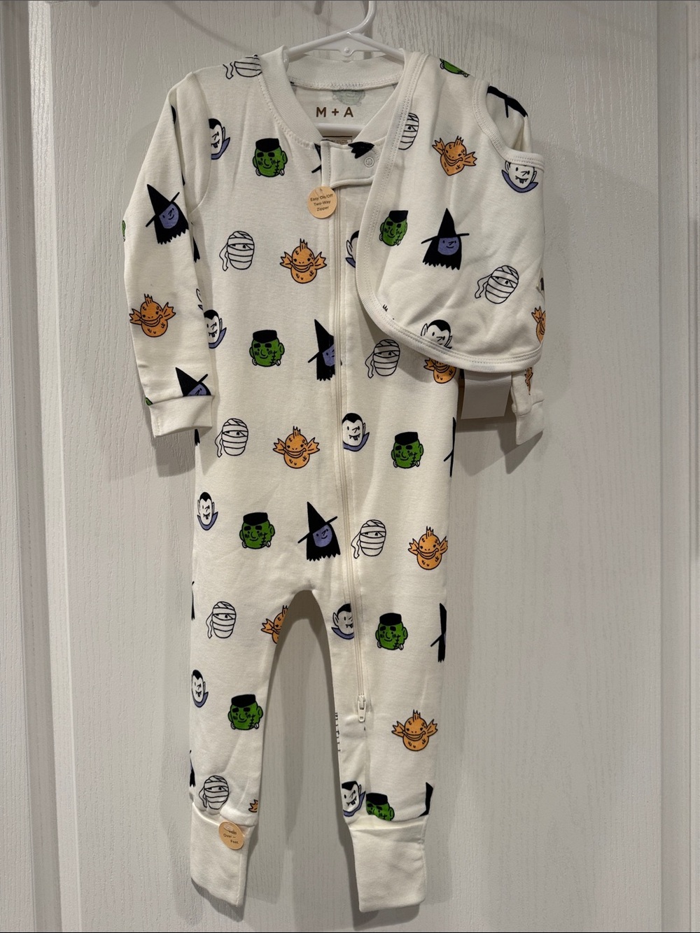 Monica + Andy Halloween Convertible One Piece & Bib